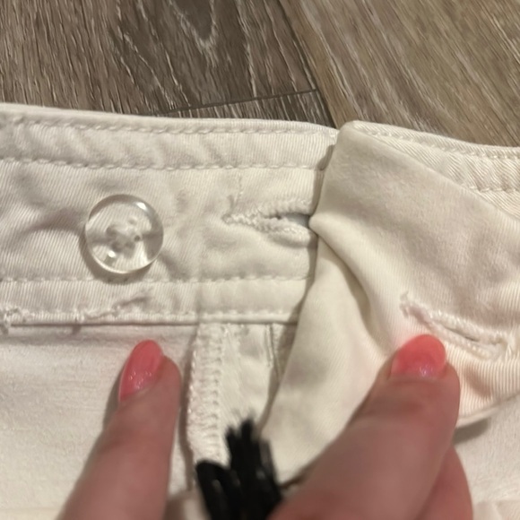 BAGATELLE | Nordstrom Work Ready Off White Trousers - Picture 6 of 12